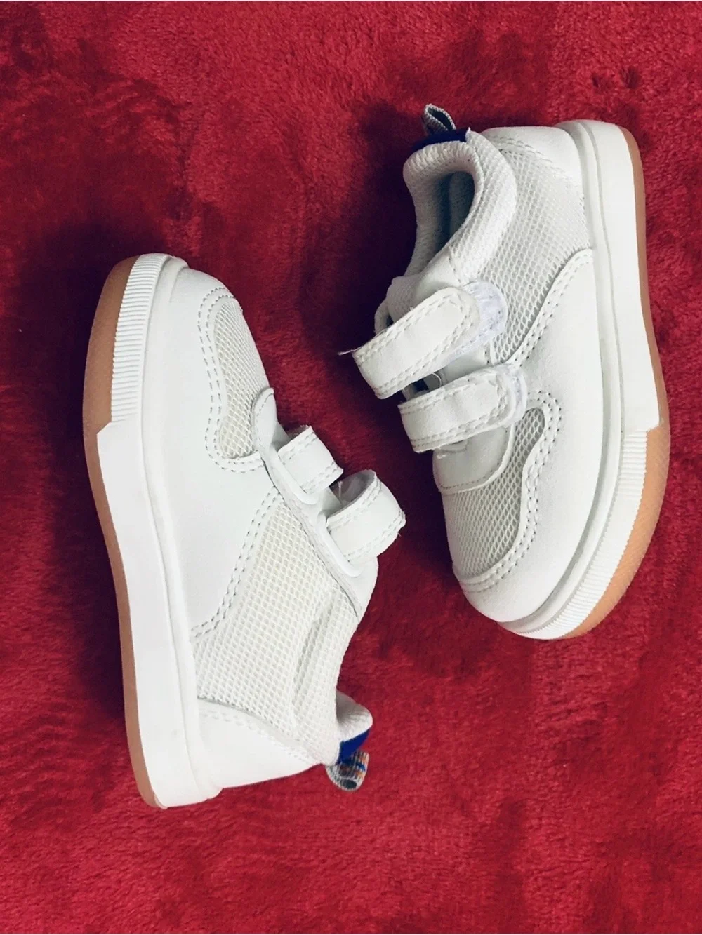 Gymboree Boys Girls White Sneakers Size US 5 New